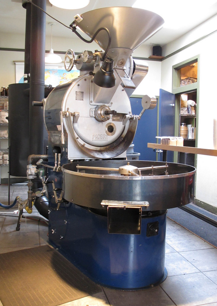 Probat Coffee Roaster at Stumptown Coffee Roasters