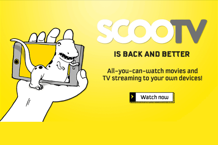 Scoot ScooTV inflight entertainment