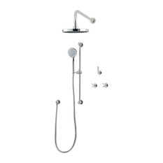 Perrin & Rowe - Perrin & Rowe - Contemporary example shower set C4A - Shower Heads and Body Sprays