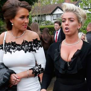 Mourners outside St Michael's Catholic Church in Ashtead, Surrey, ahead of the funeral of Simon Doherty, the father of My Big Fat Gypsy Wedding star Paddy Doherty.