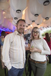 Stephen Attfield and Mouche Phillips from the Sydney Writers Festival.