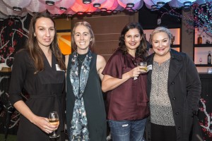 Paloma Gould, Ashlyn Jones, Myriam Conrie all from the MCA and Samantha Jones from Fairfax.