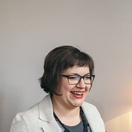 A portrait of Eliza Reid, the first lady of Iceland. (Photograph by Heiða Helgadóttir)