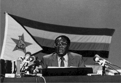 Robert Mugabe, 1980.