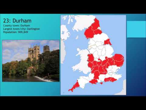 Most Populous English Counties