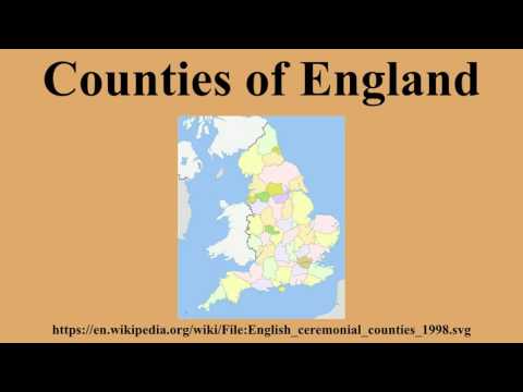 Counties of England