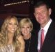 David Panton, Mariah Carey, Julie Bishop and James Packer at Crown Casino in Melbourne.