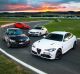 Performance sedans comparison: Alfa Romeo Giulia QV v Mercedes-AMG C63 v BMW M3 v HSV GTS.