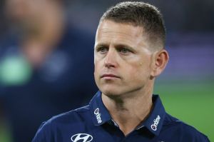 Blues coach Brendon Bolton is committed to the team's rebuild.