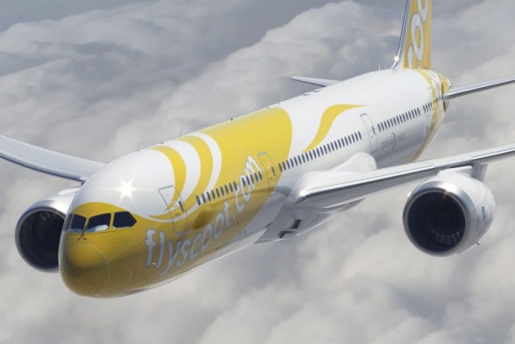 Scoot 787 Dreamliner.