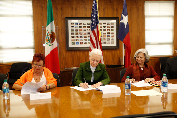 Signing of the memorandum of understanding