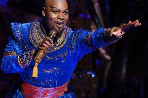 Born for the role: Michael James Scott is outstanding as Genie.