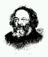 drawing of bakunin