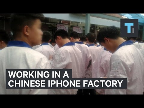 This man worked undercover in a Chinese iPhone factory