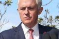 US Vice-President Mike Pence, left, during a joint press conference with Prime Minister Malcolm Turnbull.