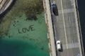 'Love' is a secret sight for Freo commuters.