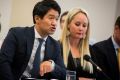 Joo Man Park, eBay managing director and vice-president for Australia and New Zealand, at the federal inquiry.
