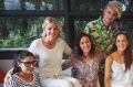 Pyjama Day at Hardtofind: Giorgii Tsironis, Erica Stewart (founder), Erin Brennan, Will Davidson, Georgia Prince, Sarah ...