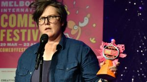 Hannah Gadsby hit back at MICF founding patron Barry Humphries, who called transgender women 'mutilated men'.