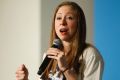 Chelsea Clinton campaigns for her mother, Democratic presidential candidate Hillary Clinton, at the Transcept, ...
