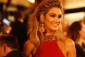 <i>The Voice's</I> Delta Goodrem arrived with statement earrings.