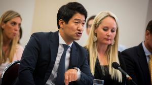 Joo Man Park, eBay managing director and vice-president for Australia and New Zealand, at the federal inquiry.