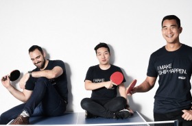 Rob Hango-Zada, co-Founder and co CEO of Shippit, Zhong Zheng - developer (and 457 holder) and William On co-founder and ...