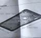 A technical drawing of what appears to be an iPhone.