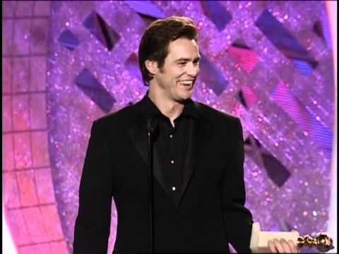 Jim Carrey Wins Best Actor Motion Picture Musical or Comedy - Golden Globes 2000