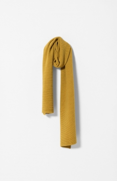 Ottoman Knit Scarf - Sulphur