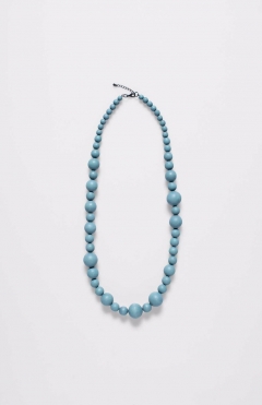 Single Bauble Necklace - Arctic Blue