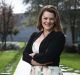 Portrait of Greens Senator Sarah Hanson-Young at Parliament House in Canberra on Monday 29 August 2016. Photo: Alex ...