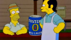 Australia's famous giant beers? The Simpsons writers seemed a little confused when the family visited Australia.