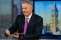 Tony Blair, former UK prime minister, gestures while speaking during a Bloomberg Television interview in London.