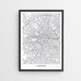 London Minimalist Map