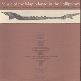 Music of the Magindanao in the Philippines, Vol. 1 & 2