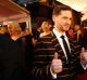 Charlie Pickering was seeing stripes on the red capet of the Logie Awards.

