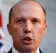 Immigration Minister Peter Dutton says he was briefed by senior sources on Manus Island.