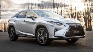 Apple has kitted out a Lexus RX450h with computer game controls.