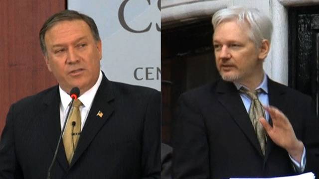 Pompeo assange