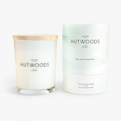 Lime, Basil & Mandarin Wood Wick Candle