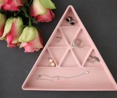 Jane Concrete Tray - Light Pink