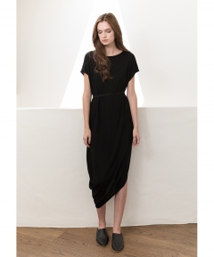 Asymmetric Easy Jersey Dress