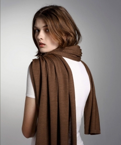 Australian Superfine Merino Soiree Wrap - Caramel