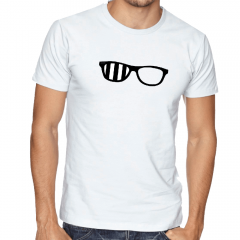 Men's One-eyed Footy Fan T-shirt - Collingwood