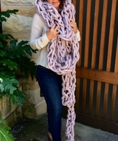 K1S1 Extreme Scarf - Dusty Rose