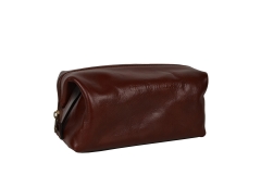 Uno Dopp Kit Brown