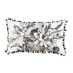 Lotus Grey Cushion