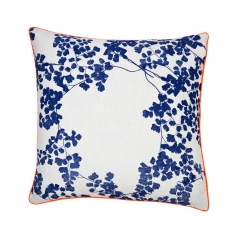 Maidenhair Blue Cushion