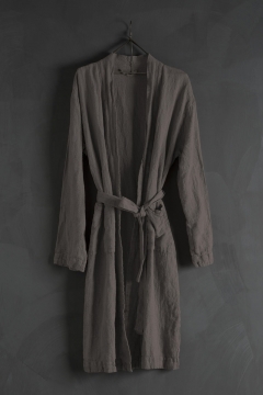 Linen Bathrobe - Mocha